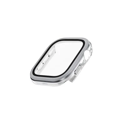 Glass&nbsp;Screen Watch Case With Tempered 42Mm Uniq Voute - Silver